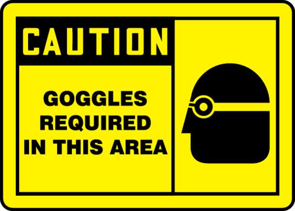 Safety Label, 3-1/2 In. H, 5 In. W, PK5, LPPE626VSP