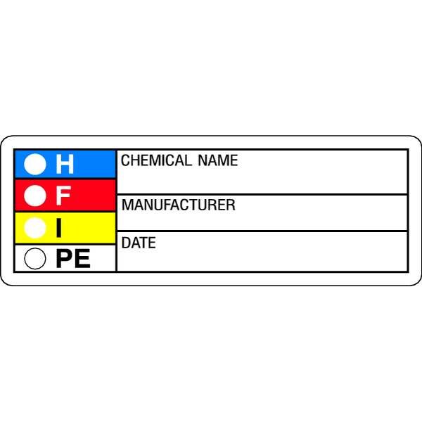 HMIG Label, 1-1/8 In. H, 3-1/8 In.W, PK1000