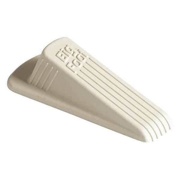 Door Wedge, Vulcanized Rubber, Beige, 1-1/4