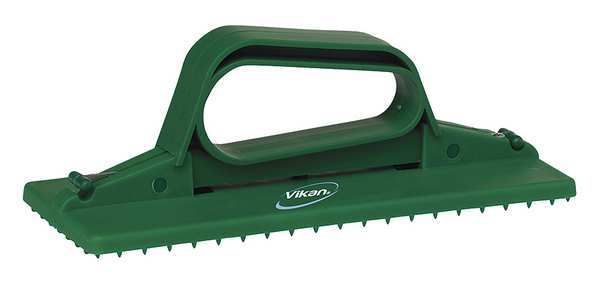 9 in Pad Holder, Green, Polypropylene