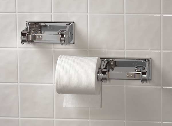 Toilet Paper Holder, Triple Post