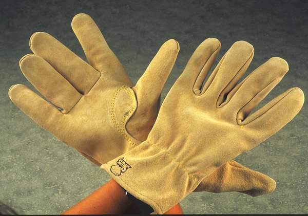 Heat Resistant Gloves, Buttermilk, L, PR