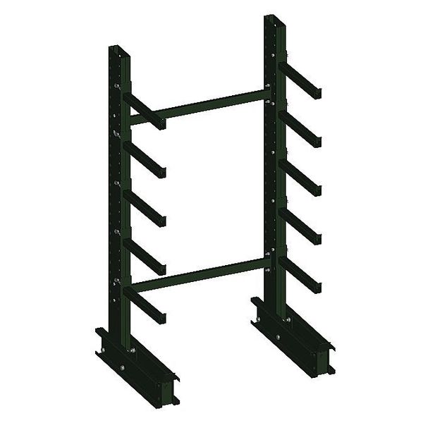 Starter Cantilever Rack, 1 Side, 8 ft. H