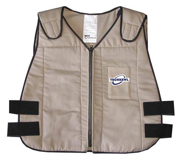 2XL Phase Change Cooling Vest, Khaki