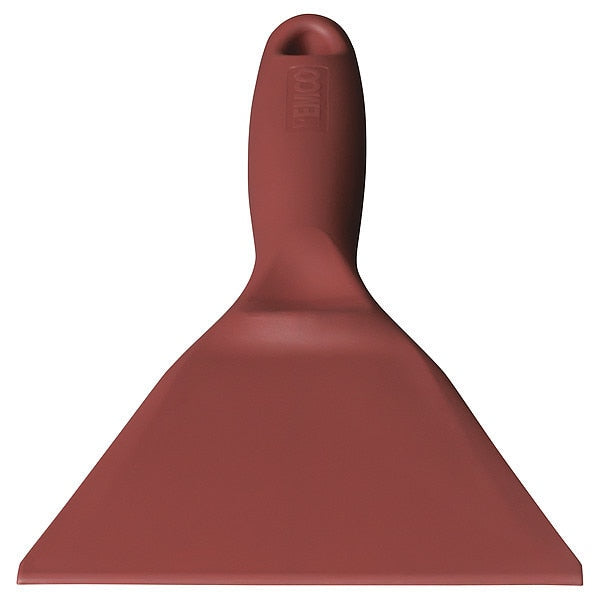 Hand Scraper, 4.4Wx9.7L, MD Red