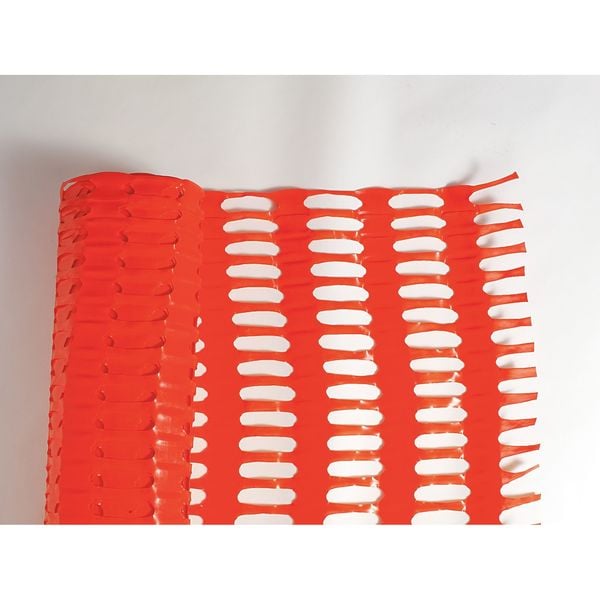 Snow Fence, 4 ft. H, 100 ft. L, Orange