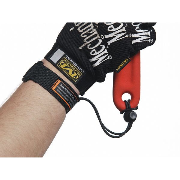 Tool Lanyard, 7-1/2 In. L, Black, 2 lb.