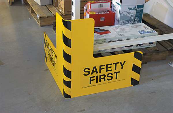 Corner Rack Protector, 24W x 24L x 24In H