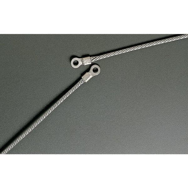5 ft. Insulated Bonding & Grounding Wire, Throat Depth: No Clamp