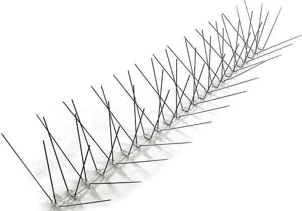 Bird Repellent Spikes, 25 ft. L, PK25