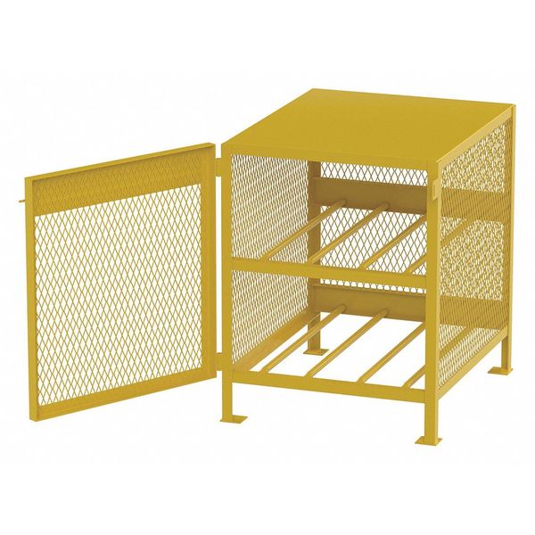 Gas Cylinder Cabinet, 33x40, Capacity 4