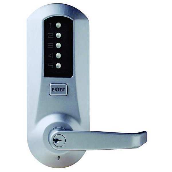 Push Button Lock, Entry, Key Override