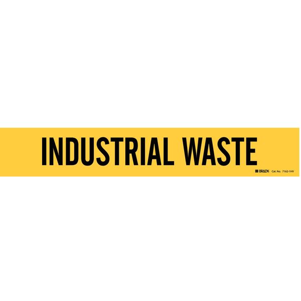Pipe Markr, Industrial Waste, 8 In or Grtr