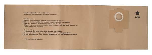 Vacuum Bag, Dust, Micron Filter