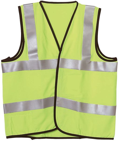 Flame Resist Vest, Class 2, 2XL, Ylw