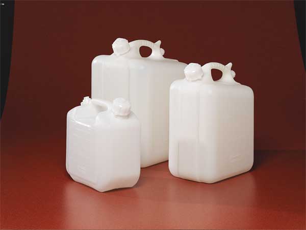 Jerrican, 10L/2.5 gal. Capacity, HDPE
