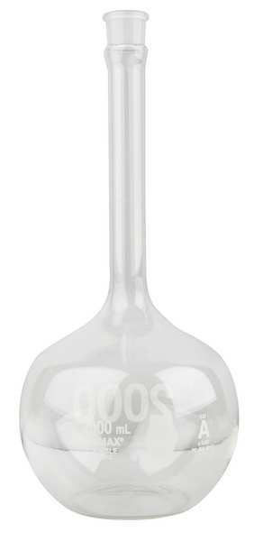Volumetric Flask, PE, Clear