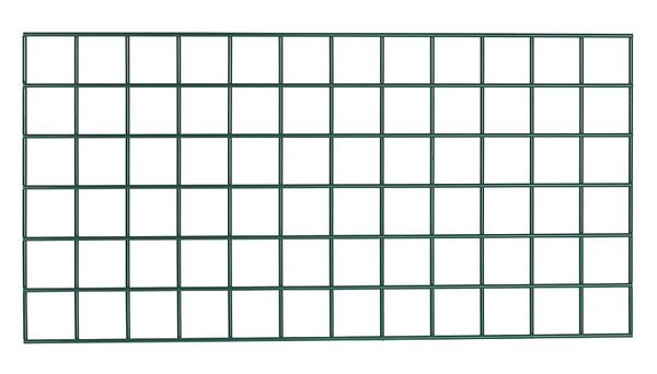 Antimicrobial Steel Wire Wall Grid, 18