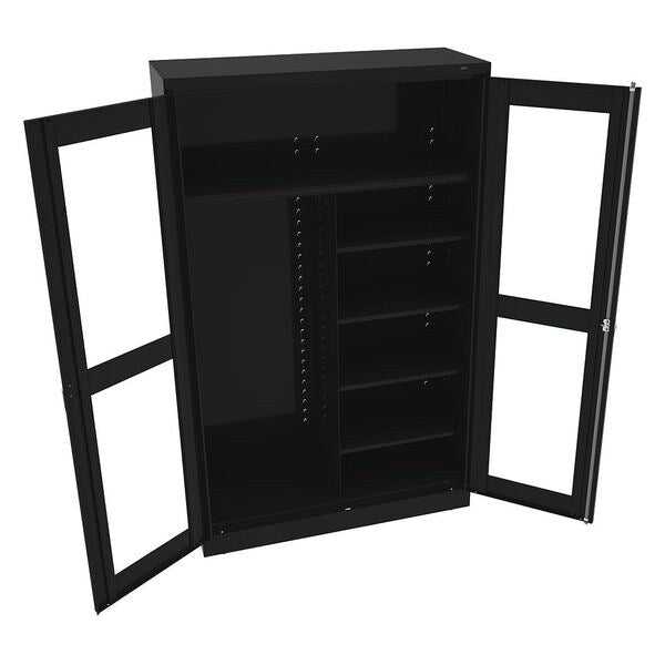 20/22 ga. ga. Steel Storage Cabinet, 48 in W, 78 in H, Stationary