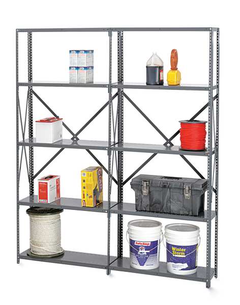 Metal Shelving Unit, 18