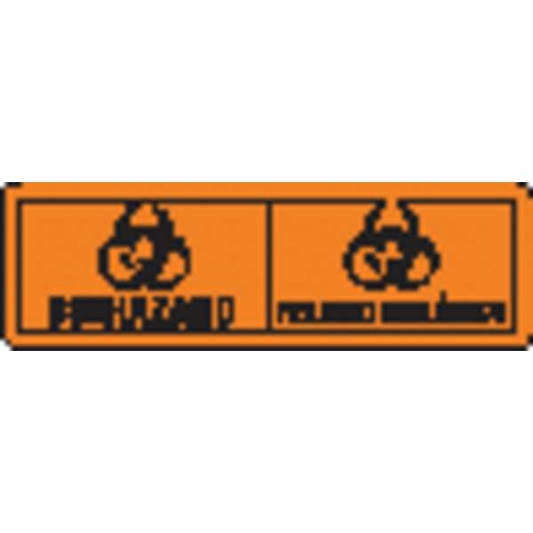 Label, 7/8 In. H, 2-7/8 In. W, PK500, LB31263