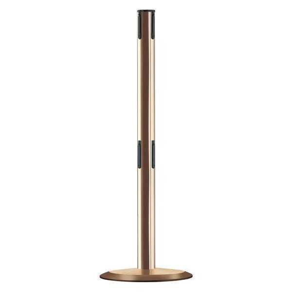 Receiver Post, 38 In H, Polished Brass