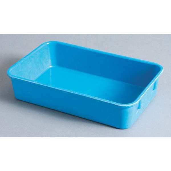Nesting Container, Blue, Fiberglass Reinforced Composite, 9 3/4 in L, 6 1/8 in W, 2 1/8 in H
