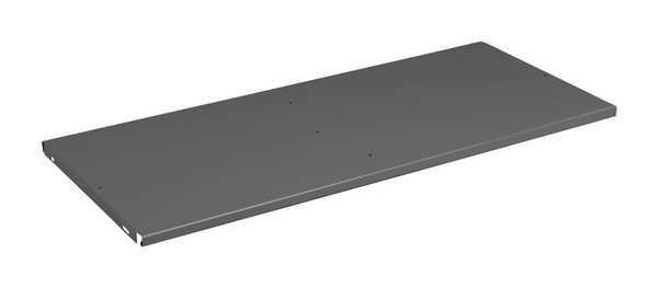Shelf, 36 in W x 24 in D, Gray