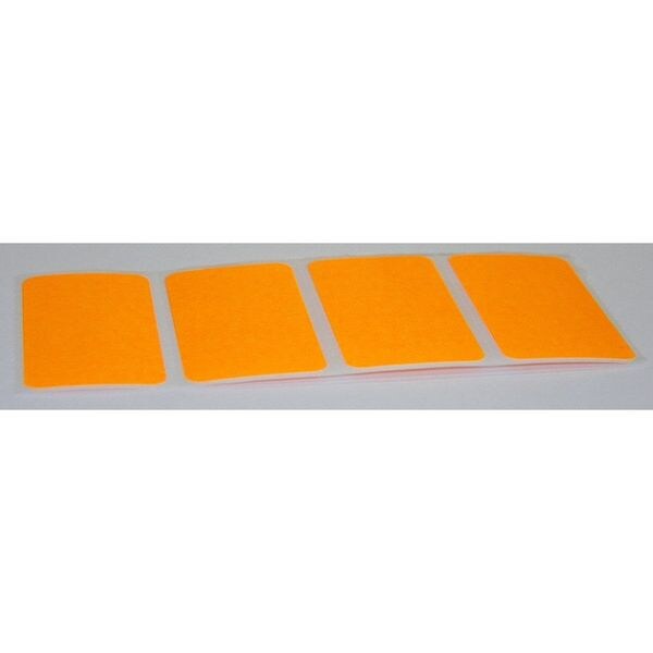 Self-Laminating Label, 1x2 In., PK500, 6994OR