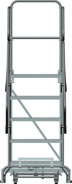 Roll Work Platform, Steel, Single, 50 In.H