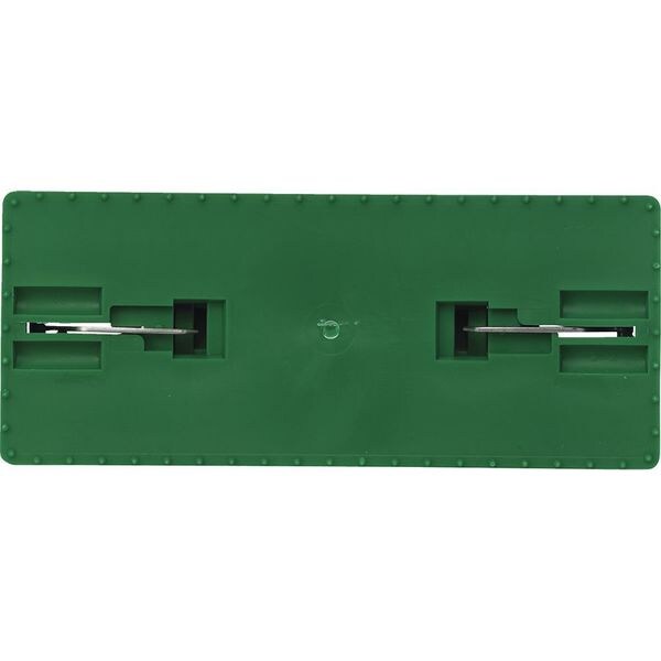 9 in Pad Holder, Green, Polypropylene