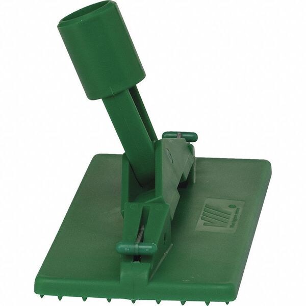 9 in Pad Holder, Green, Polypropylene