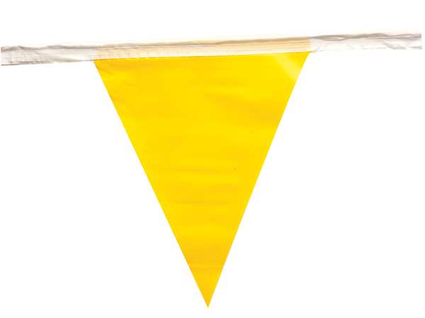 Pennants, Polyethylene, Multicolor, 60 ft.