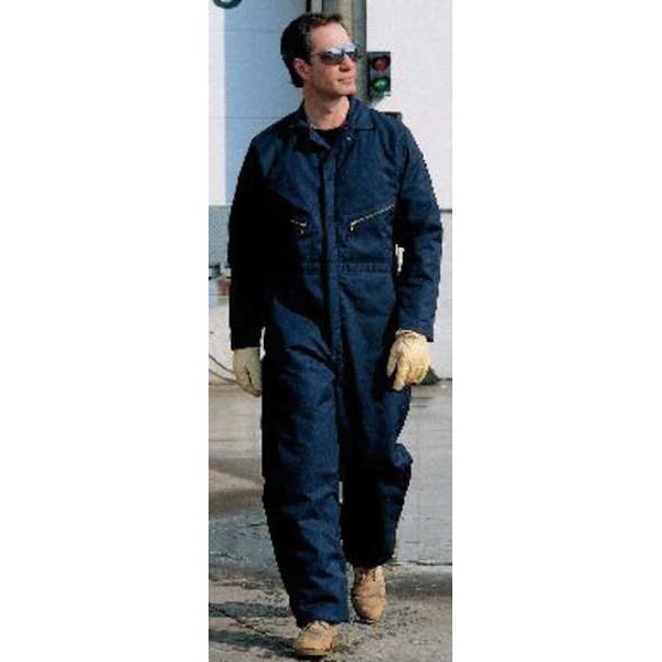 Coverall, Chest 34 to 36In., Navy