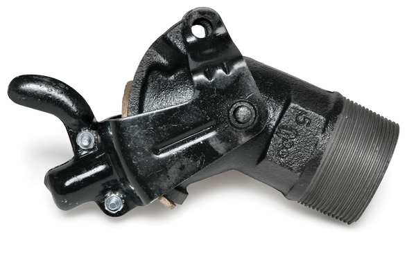 Drum Faucet, 2 In, Manual, Cast Iron