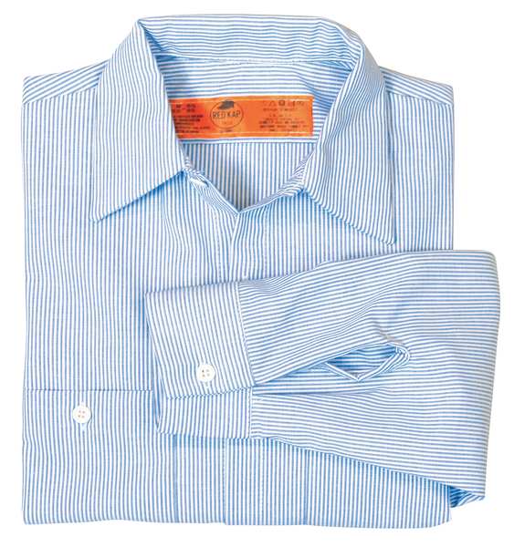 Long Sleeved Shirt, Blue, 65 per PET/35 per Ctn, L