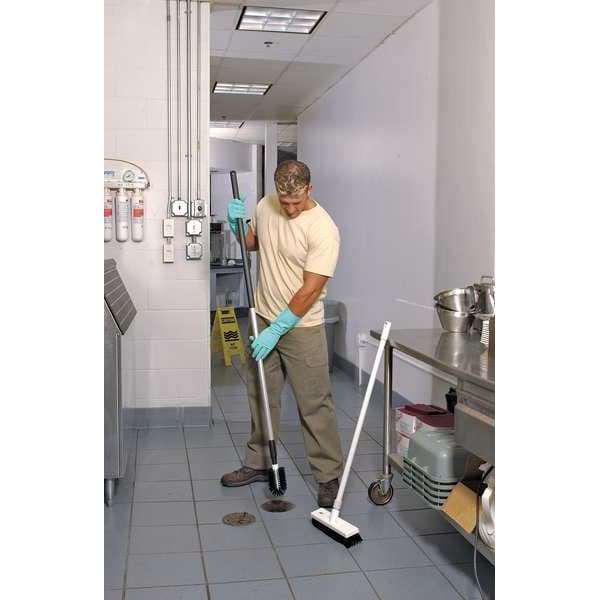 1510mm Color Coded Handle, 1 1/4 in Dia, Black, Aluminum