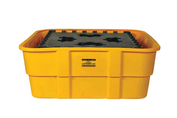 IBC Containment Unit, 400 gal Spill Capacity, 10,000 lb., Polyethylene