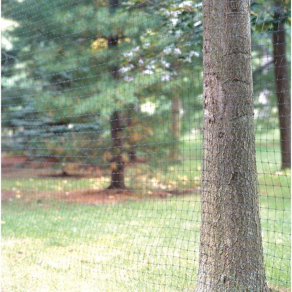 Deer Fence, 7-1/2 ft. H, Black, 100 ft. L