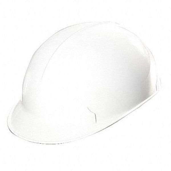 Bump Cap Safe Hard Minor Bump Absob BrowPad 4Pt Suspens WHT