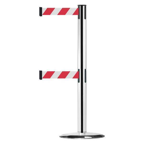 Barrier Post with Belt, 7-1/2 ft. L
