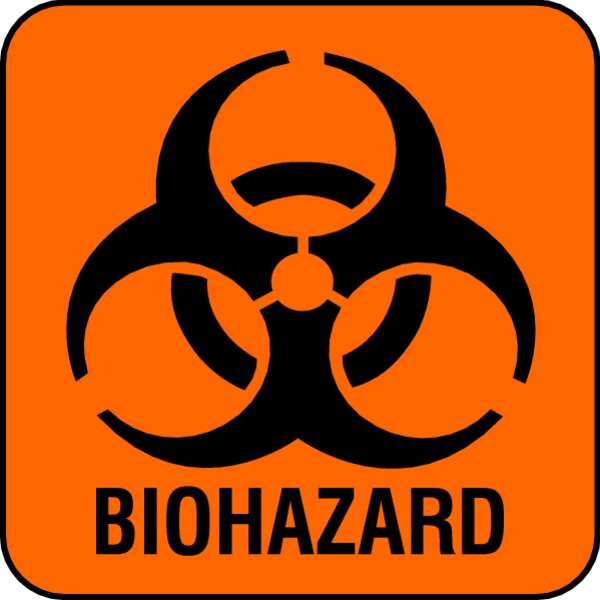 Label, 7/8 In. H, 7/8 In. W, PK500, LB132322