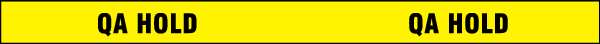 Barricade Tape, Yellow/Black, 1000ft x 3In