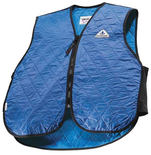 Medium Nylon Cooling Vest, Blue