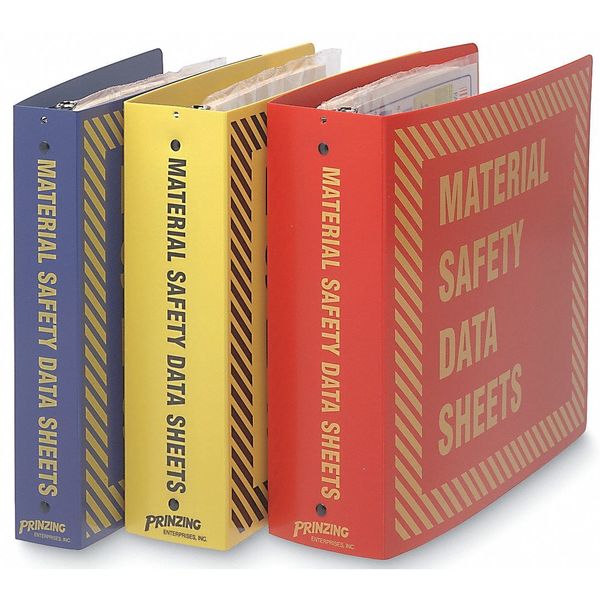 Binder, Polyethylene, 3-3/4 In. D, English
