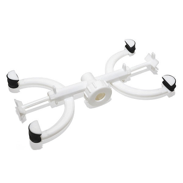 Double Buret Clamp, Poly, 8 1/2 x 16