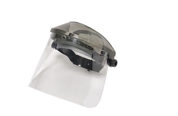Faceshield Visor, Acetate, Clr, 7x16-3/4in