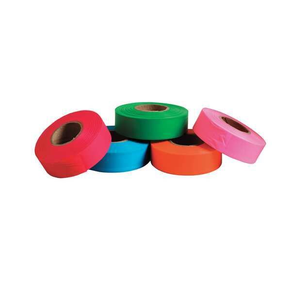 Arctic Flagging Tape, Orange Glo, 150 ft
