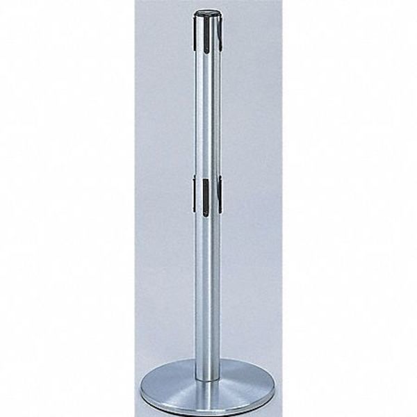 Receiver Post, 38 In H, Polished Chrome