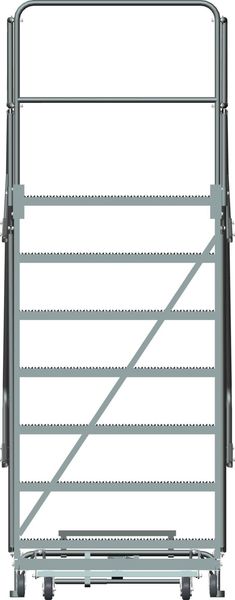 Roll Work Platform, Steel, Single, 70 In.H